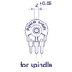 PIHER TRIMMER 4K7 (SMALL - HOR - FOR SPINDLE)