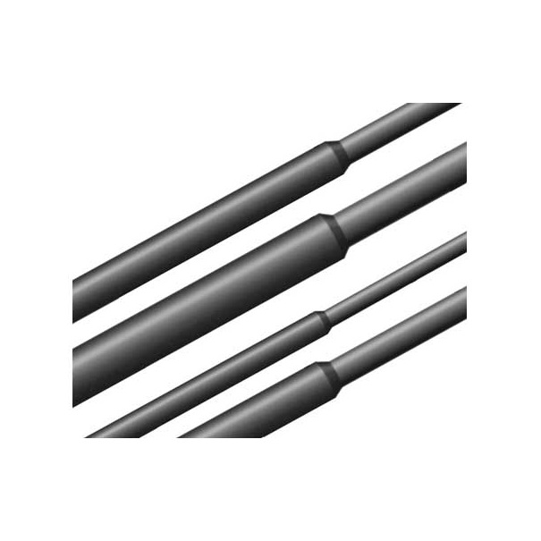 Gaine thermorétractable avec colle 3:1 - 1,22m