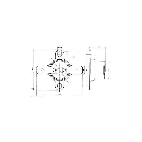 INTERRUPTEUR THERMIQUE - NF - 120°