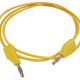 Cordon de mesure (fiche banane 4mm) 3A/30V - 1m (couleur aux choix)