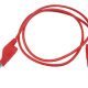 Cordon de mesure (fiche banane 4mm) 3A/30V - 1m (couleur aux choix)