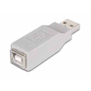 ADAPTATEUR USB - A MALE VERS B FEMELLE