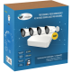 Kit de vidéo-surveillance - Enregistreur 8 canaux + 4 caméras bullet 4MP