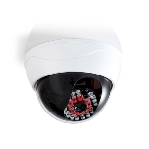 Caméra dôme de surveillance factice