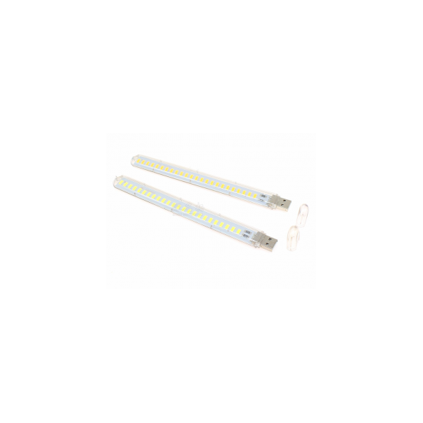 Mini Lampe Usb Led Portable 24Leds - blanc chaud