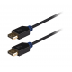 CABLE DISPLAY PORT MALE-MALE - 2 METRES