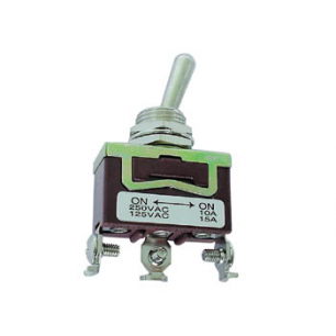 TOGGLE SWITCH 1P ON-ON 10A 250V