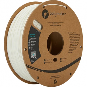 Filament PLA PRO 1.75 mm - White (Blanc) - 1 kg - PolyLite - Polymaker