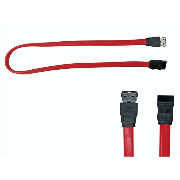 CÂBLE SATA F/F 0.5m