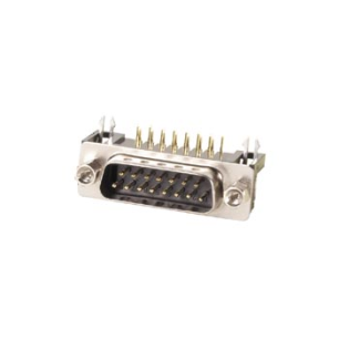 CONNECTEUR SUB-D MALE 15 BROCHES POUR CIRCUIT IMPRIME