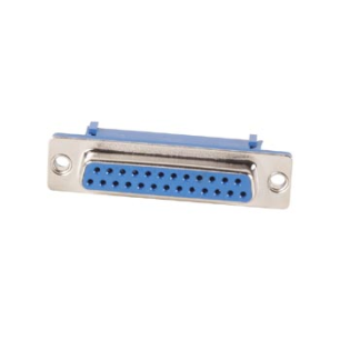 CONNECTEUR SUB-D FEMELLE 25 BROCHES POUR CABLE NAPPE
