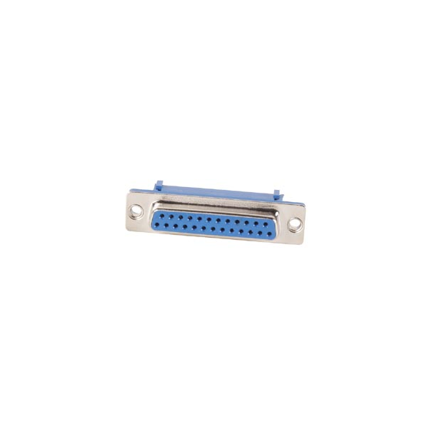 CONNECTEUR SUB-D FEMELLE 25 BROCHES POUR CABLE NAPPE