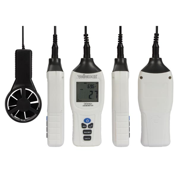THERMOMÈTRE-ANÉMOMÈTRE NUMÉRIQUE