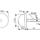 LED GEANTE ROUGE DIFFUSANTE 20mm