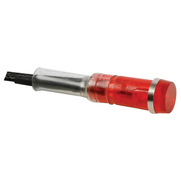 VOYANT ROND 9mm 220V ROUGE