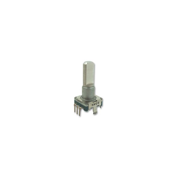 Codeur incrémental rotatif, Axe métallique, 11mm, Vertical, 30 détentes, 15 impulsions