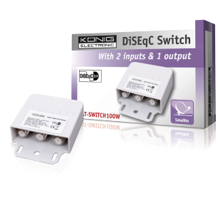 DISECQ 1.1 - 2 entrés 1 sortie