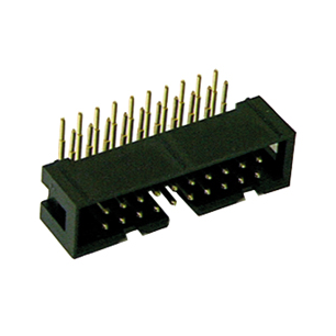 CONNECTEUR FLAT 20 MALE PCB 90° L.P.