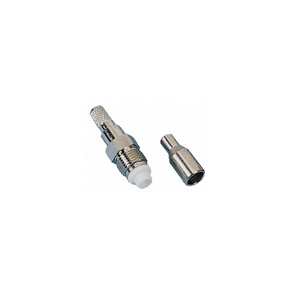 CONNECTEUR FME FEMELLE RG58 A SERTIR