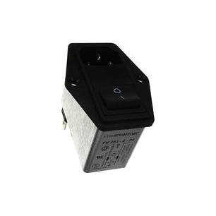 FILTRE SCHAFFNER 2A + SWITCH CHASSIS