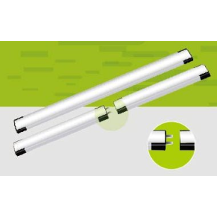 BARRE LED 15CM 12 LEDS 100° 24VDC 3W BLANC NEUTRE 4000K PLEXI OPALIN