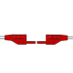CORDON DE MESURE MOULE 2mm 25cm - ROUGE (MVL 2/25)