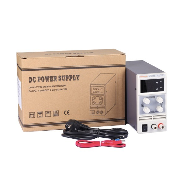 ALIMENTATION DE LABORATOIRE DC 0-30 VCC 0-10 A MAX / AVEC DOUBLE AFFICHEUR LED ALIMENTATION DE LABORATOIRE DC 0-30 VCC 0-10 A MAX / AVEC DOUBLE AFFICHEUR LED