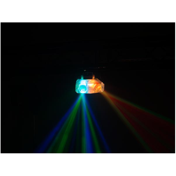 DUAL LED MOONFLOWER - BOÎTIER TRANSPARENT