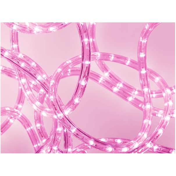 FLEXIBLE LUMINEUX À LED - 45 m - ROSE