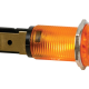 VOYANT ROND 14mm 220V ORANGE