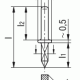 PICOT 1.0MM MALE PCB ARGENTE