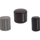 BOUTON (NOIR AVEC LIGNE BLANCHE 10mm/3mm) VERSION ECONOMIQUE