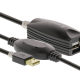 CABLE USB AMPLIFIE MALE FEMELLE - 20 METRES