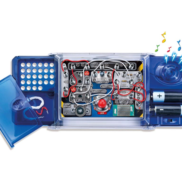 Kit de projets électroniques - 8 expériences - LED & musique Kit de projets électroniques - 8 expériences - LED & musique
