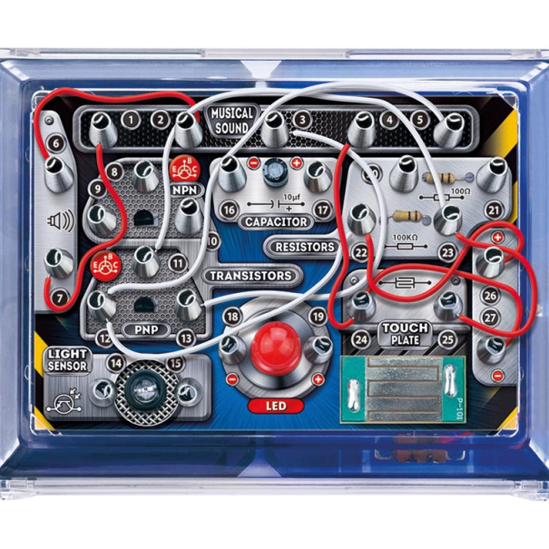 Kit de projets électroniques - 8 expériences - LED & musique Kit de projets électroniques - 8 expériences - LED & musique