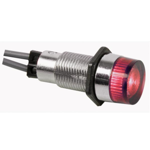 VOYANT ROND 13mm 220V ROUGE