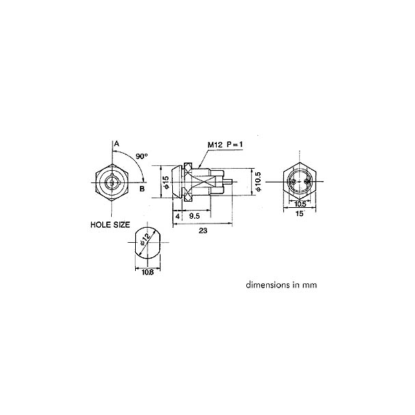 INTERRUPTEUR UNIPOLAIRE A CLEF + POMPE