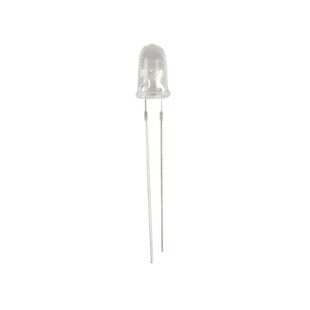 LED 5mm TRANSPARENT - BLEU - 6300mcd 15° LED 5mm TRANSPARENT - BLEU - 6300mcd 15°