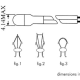 LAMPE MINIATURE 4mm - 6V - 80mA