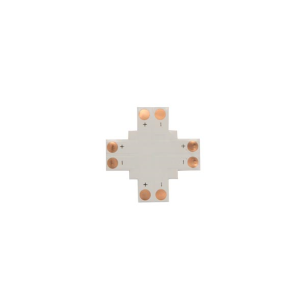 CONNECTEUR PCB FLEXIBLE - FORME + - 8 mm - 1 COULEUR