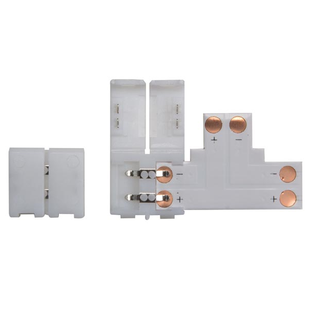 CONNECTEUR PUSH POUR BANDE À LED FLEXIBLE - 10 mm - 1 COULEUR