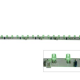 MODULE À LED FLEXIBLE - VERT - 18 LED - 30cm - 12VCC