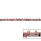MODULE À LED FLEXIBLE - ROUGE - 18 LED - 30cm - 12VCC