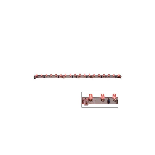 MODULE À LED FLEXIBLE - ROUGE - 18 LED - 30cm - 12VCC