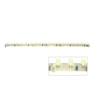 MODULE À LED FLEXIBLE - JAUNE - 18 LED - 30cm - 12VCC