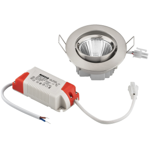 Spot Led à encastrer 5W 3000K 400Lm - Chrome