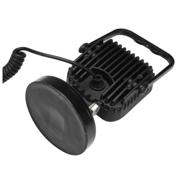 Projecteur Led 15W 800 lm 7500 °K base magnétique prise allume cigare Projecteur Led 15W 800 lm 7500 °K base magnétique prise allume cigare