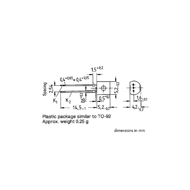 CAPTEUR DE TEMPERATURE (-40°C à +110°C) CAPTEUR DE TEMPERATURE (-40°C à +110°C)
