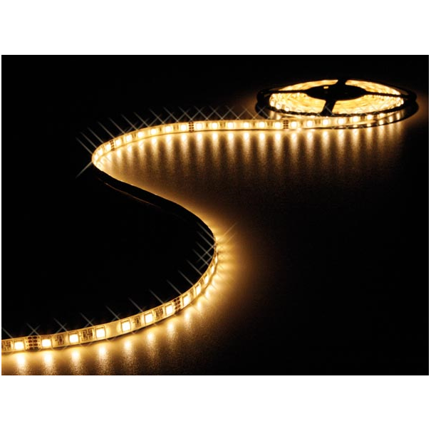 FLEXIBLE LED - BLANC CHAUD - 300 LEDs - 5 m - 24 V