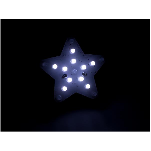 ÉTOILE LUMINEUSE BLANCHE